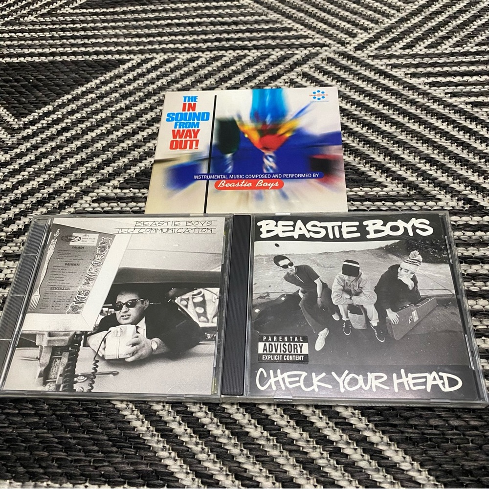 Bundle of Bestie Boys CDs Hip Hop Check Your Head Lot of 3